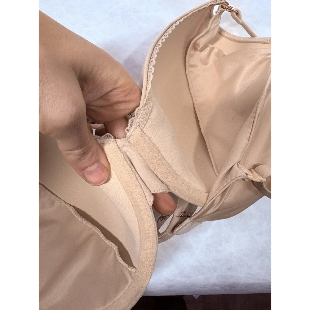 Victoria's‎ Secret Body by Victoria Bra 34DD Perfect Coverage Nude Underwire